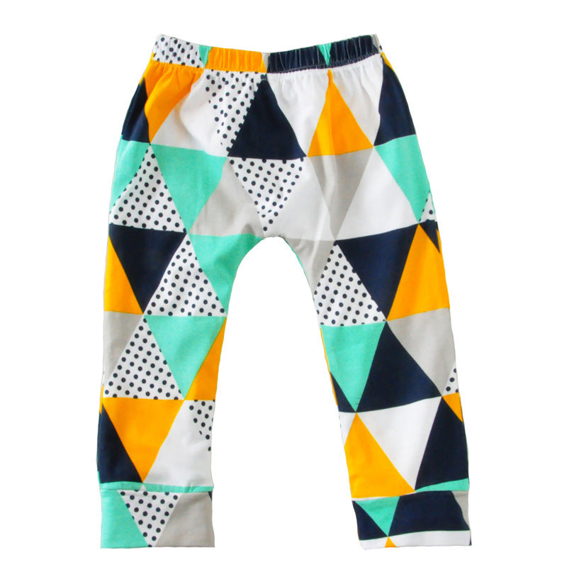 Children's Suit Short-Sleeved T-Shirt Blue Letter Arrow