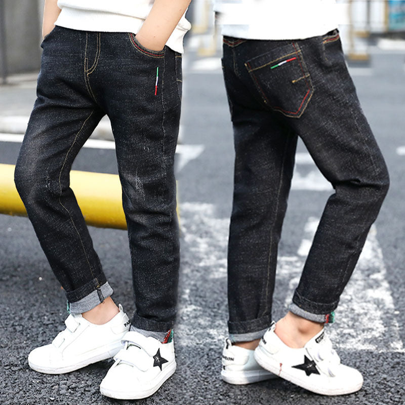 Boys' denim trousers, new style,-Get You Some Sun