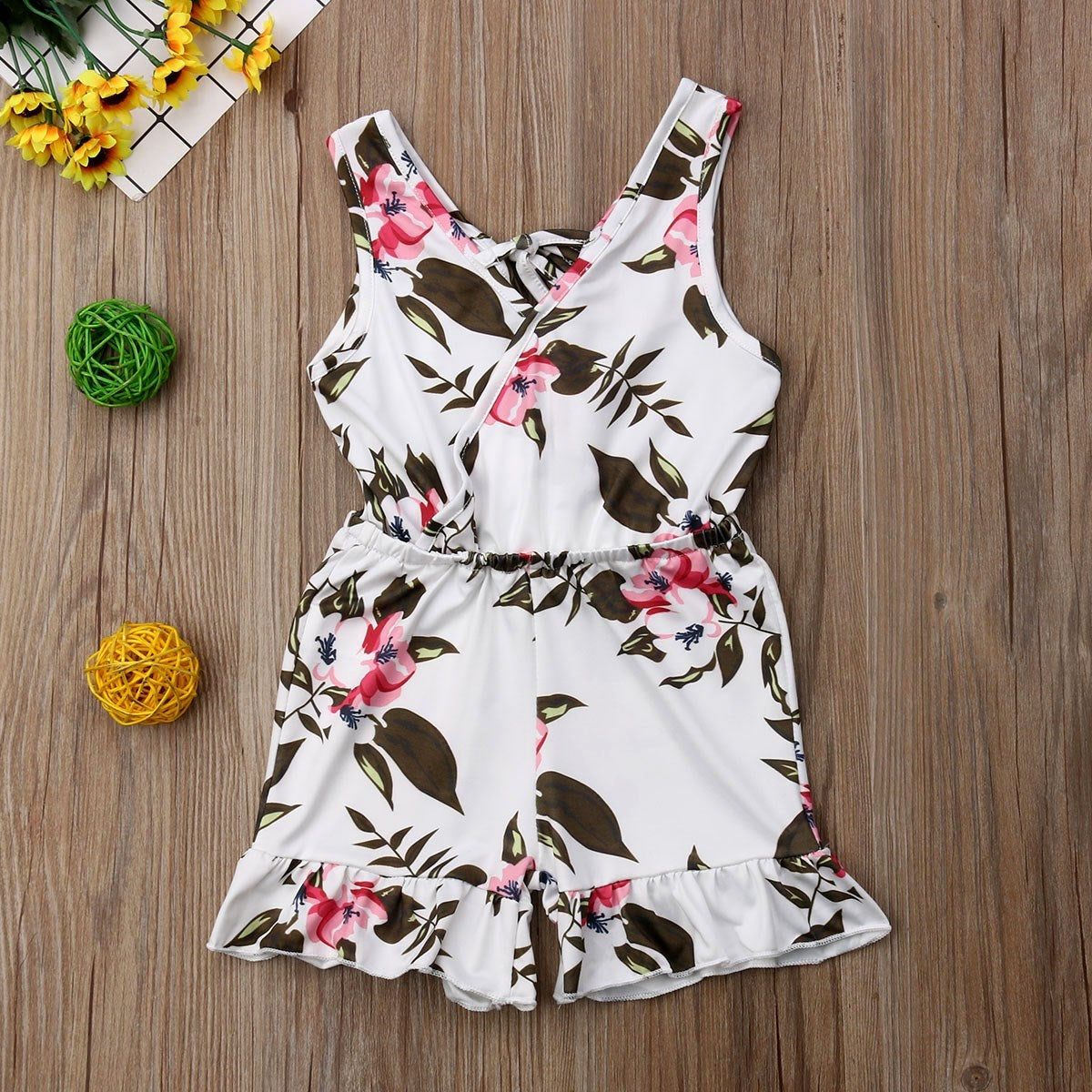 Summer Girl Floral Outfits Clothes-Get You Some Sun