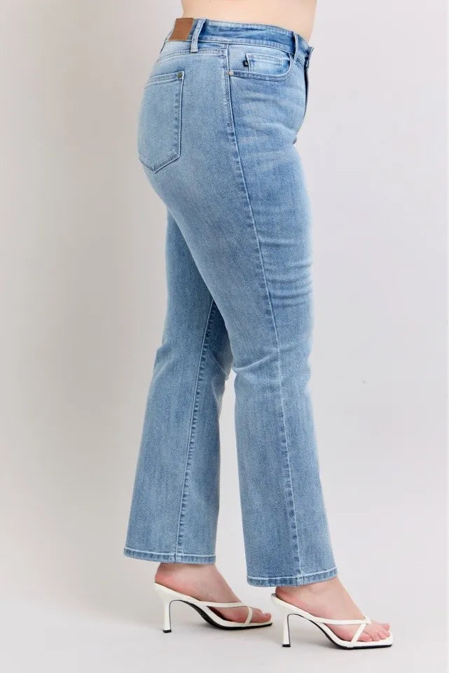 Judy Blue Plus Size High Waist Dad Jeans-Get You Some Sun
