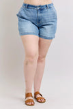 Judy Blue Plus Size High Rise Denim Shorts-Get You Some Sun