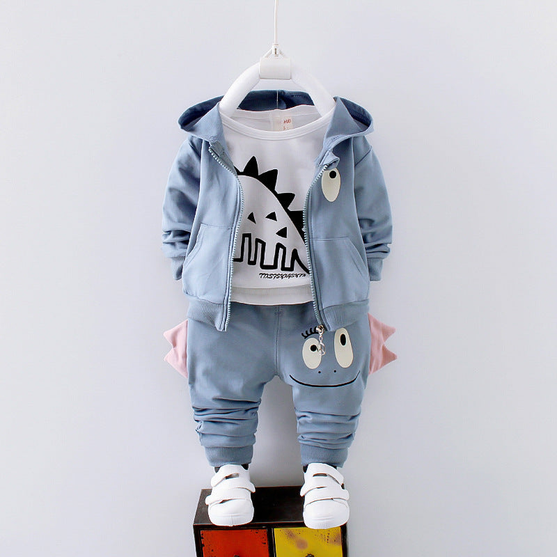 Cotton Children's Clothing Boys Dino Set-Get You Some Sun