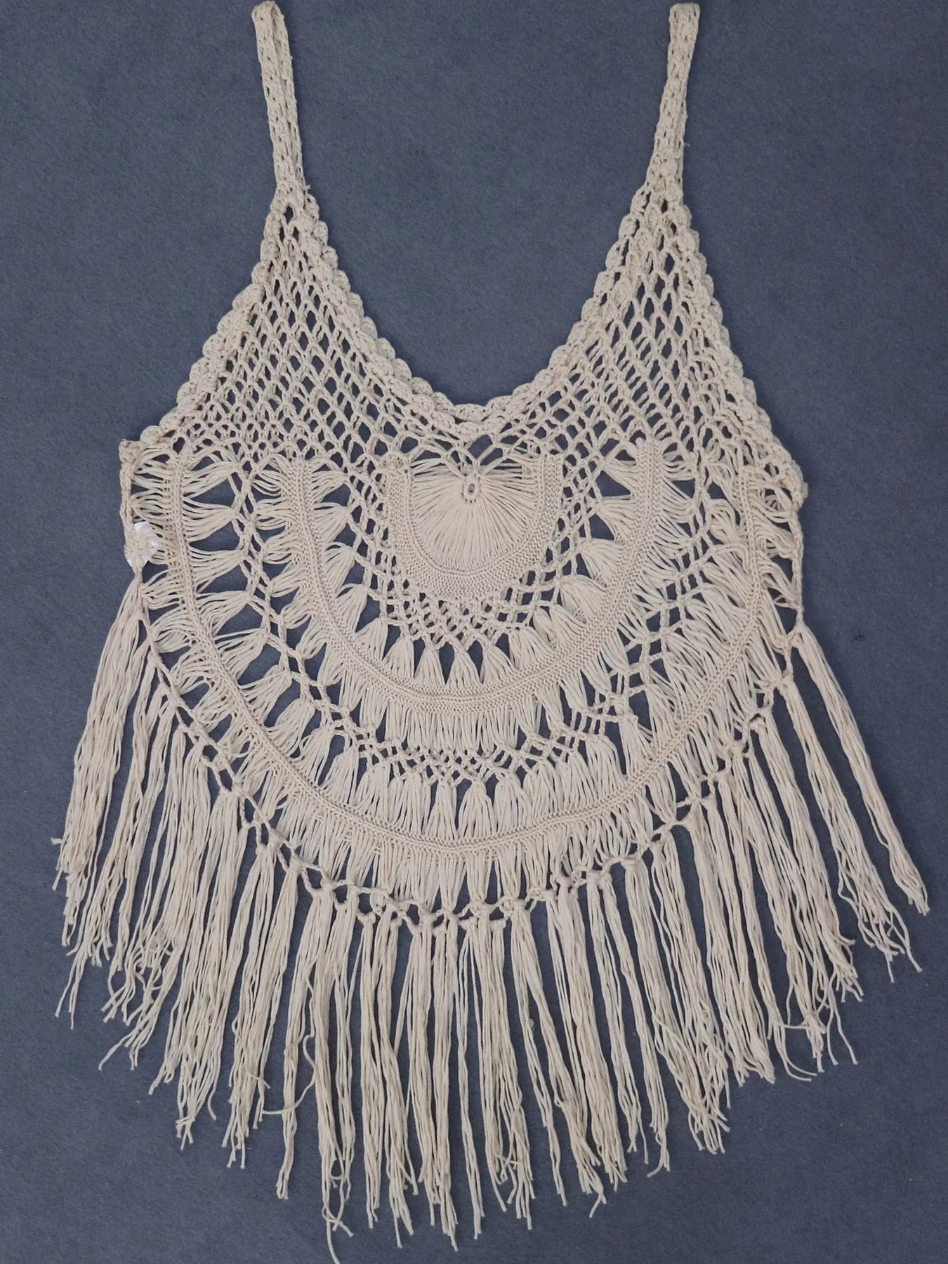Crochet Fringe Beach Cover Up-Get You Some Sun