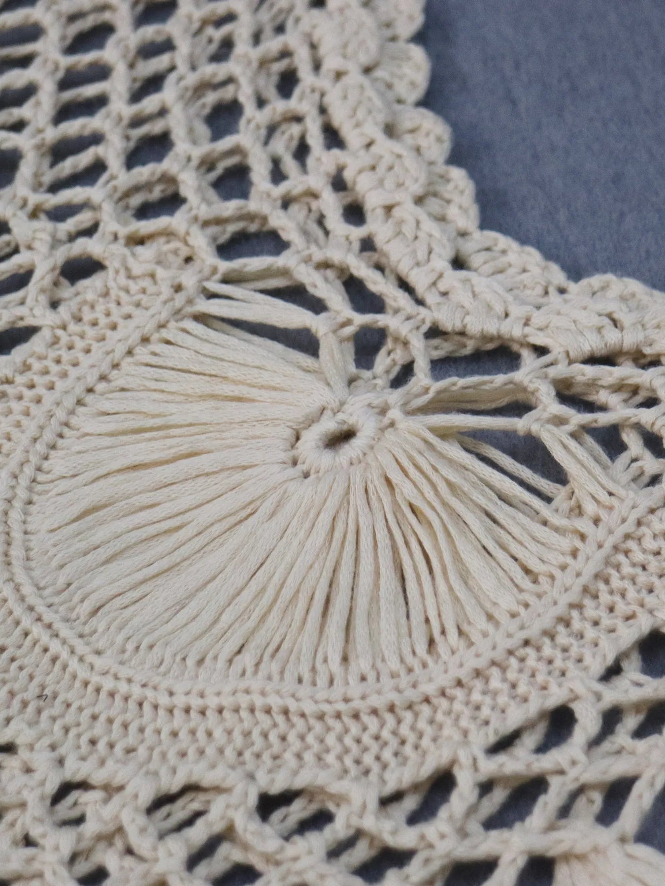 Crochet Fringe Beach Cover Up-Get You Some Sun