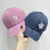 Star Adjustable Baseball Cap-Get You Some Sun