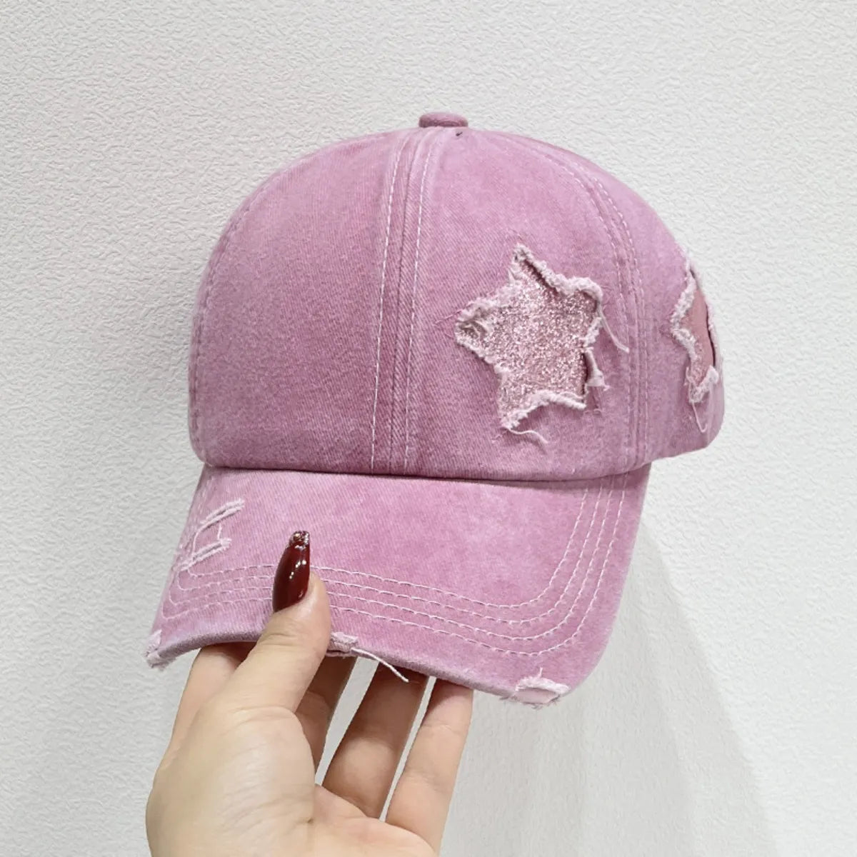 Star Adjustable Baseball Cap-Get You Some Sun