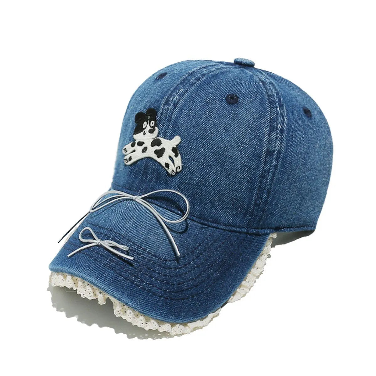 Dog Bow Adjustable Baseball Cap-Get You Some Sun