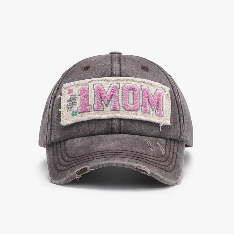 Letter Adjustable Cotton Baseball Cap-Get You Some Sun