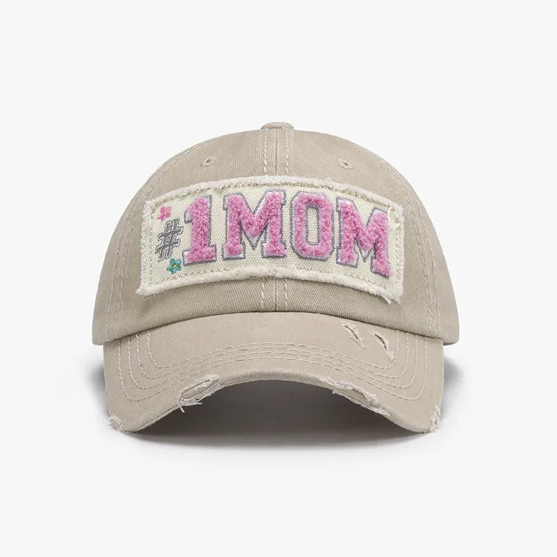 Letter Adjustable Cotton Baseball Cap-Get You Some Sun