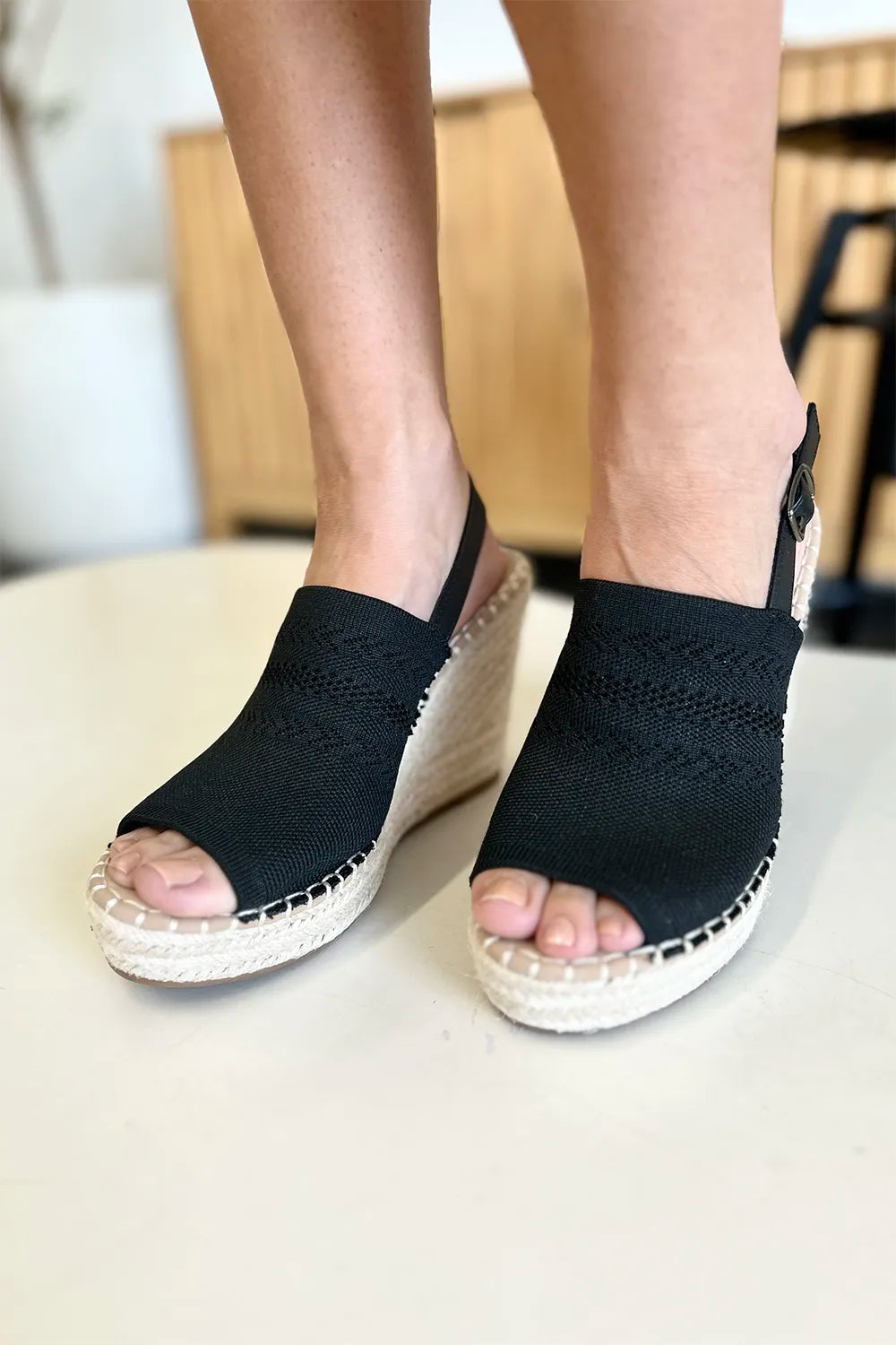 Forever Link Peep Toe High Heel Sandals-Get You Some Sun
