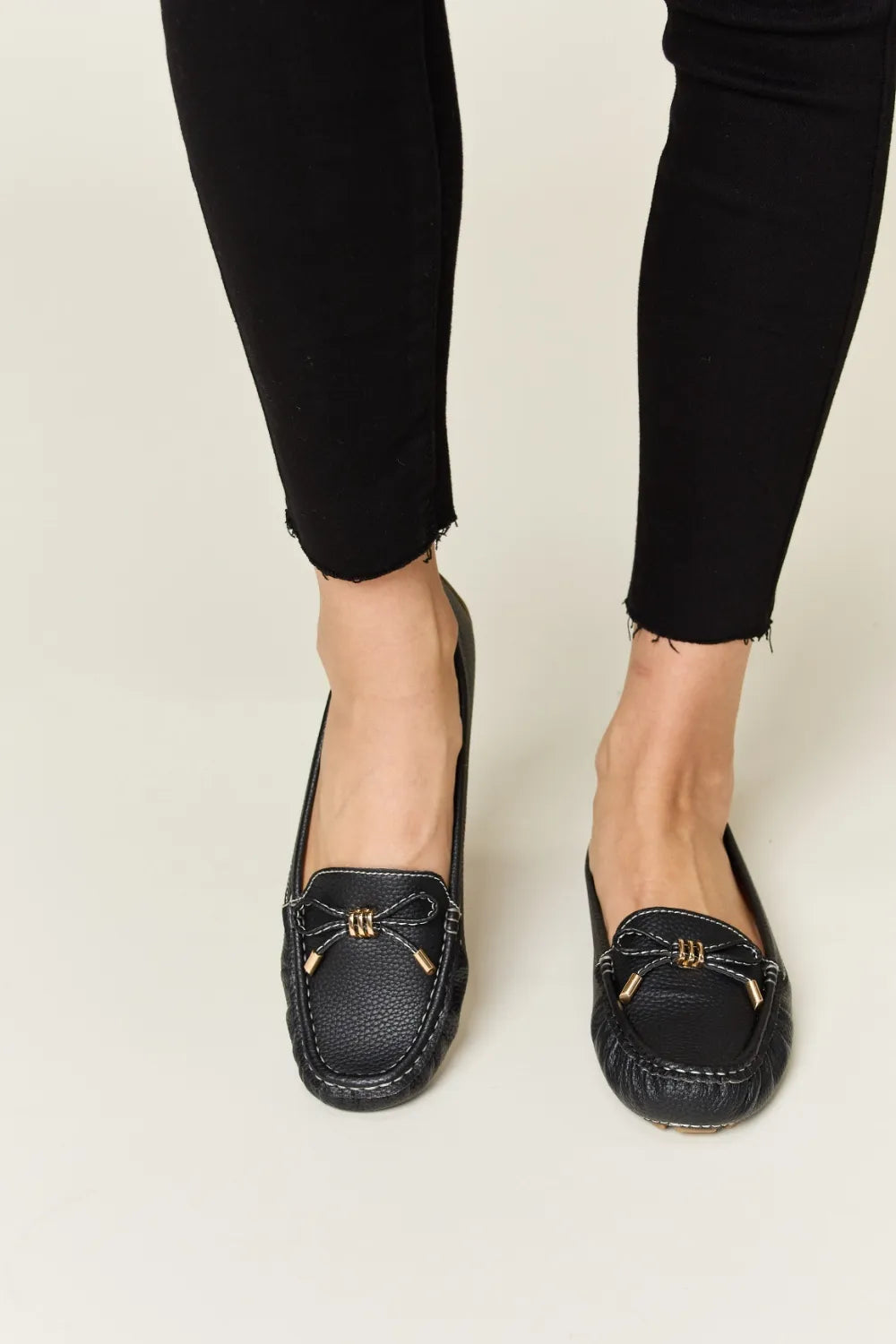 Forever Link Slip On Bow Flats Loafers-Get You Some Sun