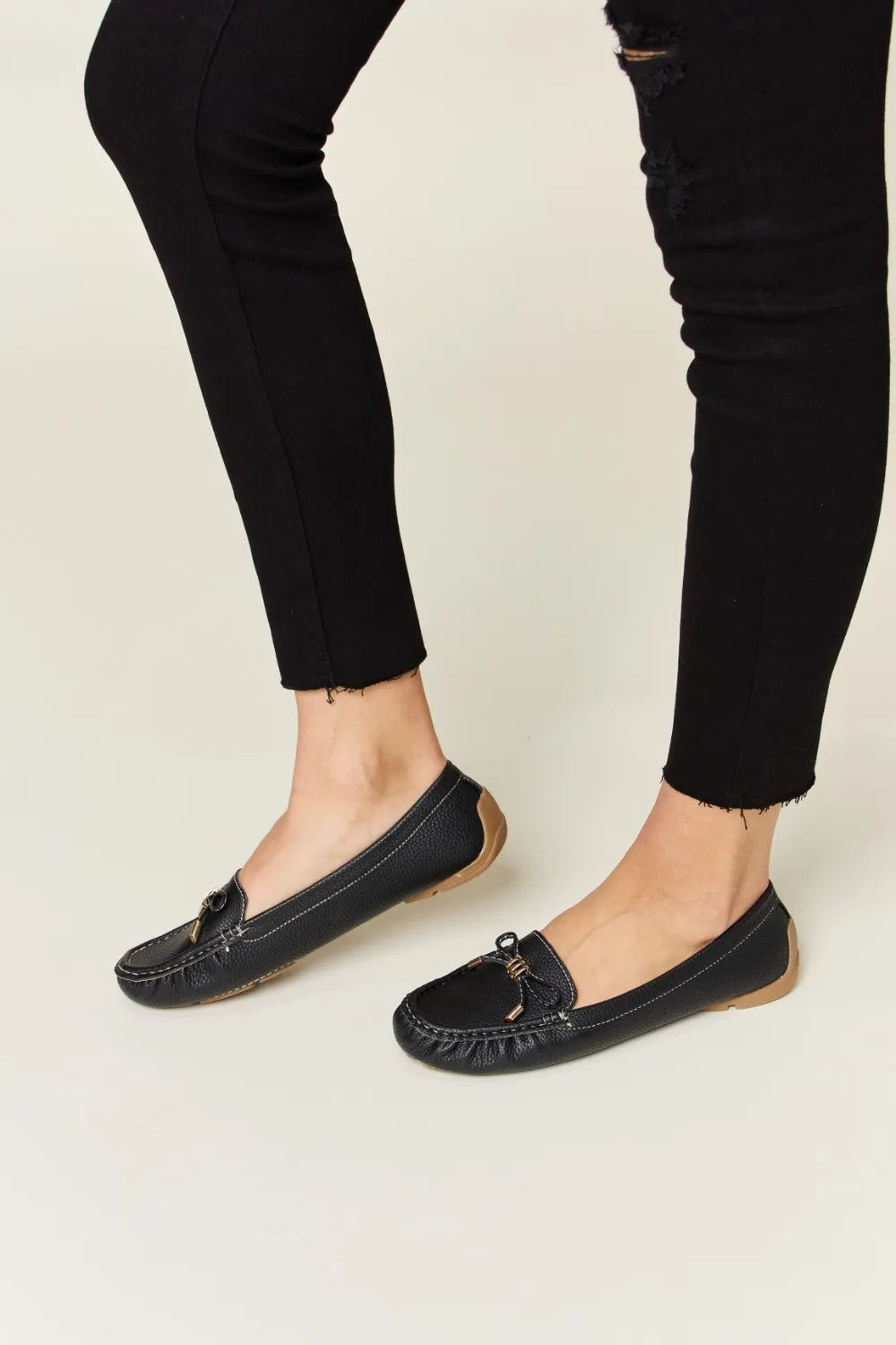 Forever Link Slip On Bow Flats Loafers-Get You Some Sun