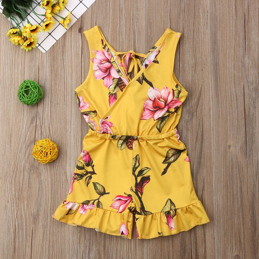 Summer Girl Floral Outfits Clothes-Get You Some Sun