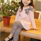 Girl 2 Piece Set With A Bow-