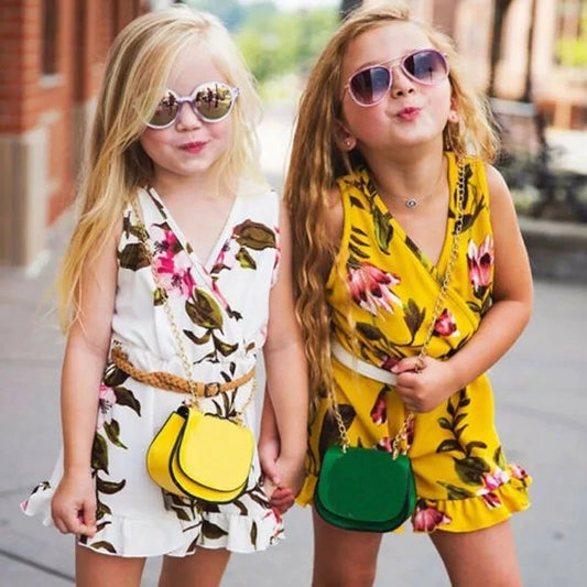 Summer Girl Floral Outfits Clothes-Get You Some Sun