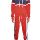 Full Size  With Three Stripe Pullover Hoodie and Pants Set