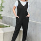 Double Take Full Size Sleeveless Straight Jumpsuit-