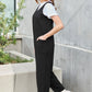 Double Take Full Size Sleeveless Straight Jumpsuit-