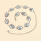Vintage Turquoise Alloy Belt-Get You Some Sun