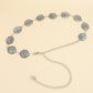Vintage Turquoise Alloy Belt-Get You Some Sun