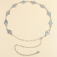Vintage Turquoise Alloy Belt-Get You Some Sun