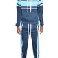 Full Size  With Three Stripe Pullover Hoodie and Pants Set