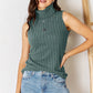 Basic Bae Full Size Ribbed Turtleneck Tank-Get You Some Sun