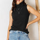 Basic Bae Full Size Ribbed Turtleneck Tank-Get You Some Sun