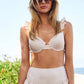 Davi & Dani Ruffled Adjustable Straps Bikini Set-