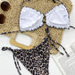Frill Trill Halter Neck Bikini Set-Get You Some Sun