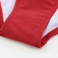 Printed Ruched Bikini Set-Get You Some Sun
