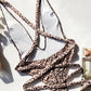 Tied Leopard Plunge One-Piece Swimwear-Get You Some Sun