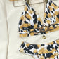 Animal Print Halter Neck Bikini Set-Get You Some Sun
