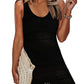 Crochet Knit Cover-Up Dress with Side Slit-Get You Some Sun