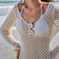 Crochet Backless Beach Cover-Up Dress-Get You Some Sun