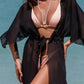 Solid Color Flutter Sleeve Cover-Up-Get You Some Sun