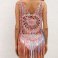 Crochet Fringe Beach Cover Up-Get You Some Sun