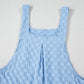 Checkered Pocketed Wide Leg Overalls-Get You Some Sun
