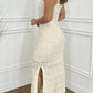 Cutout Side Slit Maxi Tank Dress-Get You Some Sun