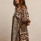 BiBi Leopard Prints Mix and Match Short Sleeves Dress