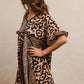 BiBi Leopard Prints Mix and Match Short Sleeves Dress