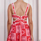 Cutout Printed Mini Dress-Get You Some Sun