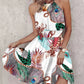 Paisley Print Halter Neck Mini Dress-Get You Some Sun