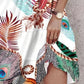 Paisley Print Halter Neck Mini Dress-Get You Some Sun