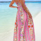 Printed Smocked Maxi Cami Dress-Get You Some Sun