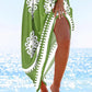 Printed Smocked Maxi Cami Dress-Get You Some Sun