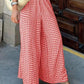Gingham Smocked Wide-Leg Jumpsuit-Get You Some Sun