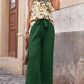 Printed Tank Top and Wide Leg Pants Set-Get You Some Sun