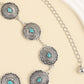 Vintage Turquoise Alloy Belt-Get You Some Sun