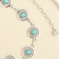 Vintage Turquoise Alloy Belt-Get You Some Sun